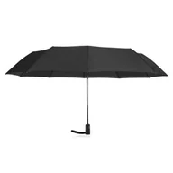 Parasole - Betlewski Składany Parasol Automatyczny Męski Damski Solidny Czarny BPA-4 - miniaturka - grafika 1
