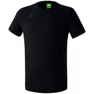 Koszulki męskie - Erima Męski T-shirt Teamsport, czarny, S, 208330 208330 - miniaturka - grafika 1
