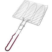 Akcesoria do grilla - Landmann Opiekacz na 3 ryby stal chromowana, 58 cm - miniaturka - grafika 1