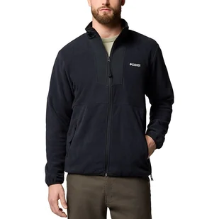 Bluza męska Columbia Sequoia Grove Fleece 2095891011 - czarna - Bluzy męskie - miniaturka - grafika 1