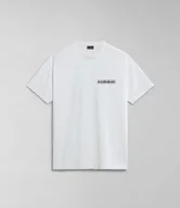 Koszulki męskie - t-shirt napapijri s-martre np0a4hqb n1a1 white wishper - miniaturka - grafika 1