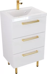 Szafka Umywalkowa Stojąca ATHOS 50 cm UZ MATOWA - Szafki łazienkowe - miniaturka - grafika 1