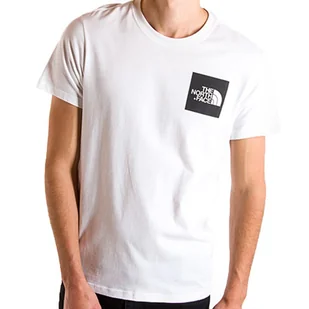 Koszulka The North Face Fine 00CEQ5LA91 - biała - Koszulki męskie - miniaturka - grafika 1