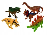Figurki dla dzieci - Zestaw figurek dinozaury - 5 sztuk. - miniaturka - grafika 1