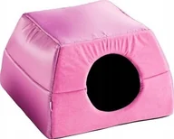 Legowiska dla psów - Diversa DIVERSA-BUDKA TRICK SKŁADANA RÓŻ 1 40x40x28 - miniaturka - grafika 1