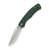 Noże - Civivi Clingman Green Canvas Micarta, Satin Nitro-V by Taylor Martin Best Damn EDC (C23065-4) - miniaturka - grafika 1