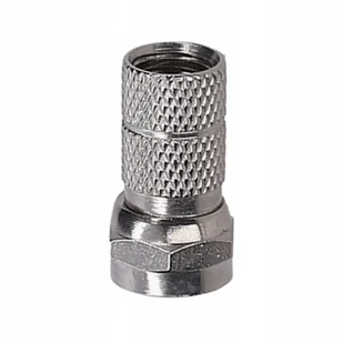 WTYK SAT. ZŁĄCZE TYPU F 6,8 mm ALUMINIOWY LIBOX - Kable - miniaturka - grafika 1