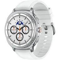 Smartwatch - SAMSUNG Galaxy Watch8 Classic SM-L505FZ 46mm LTE Biały - miniaturka - grafika 1