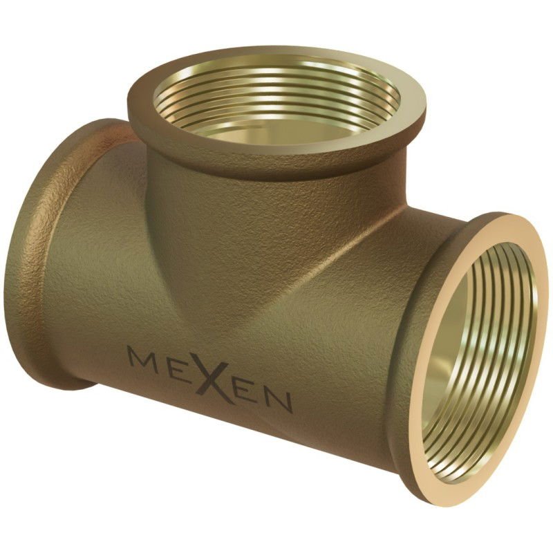 Mexen BRASS trójnik mosiężny 2 GW x 2 GW x 2 GW - W97403-202020