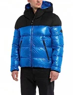 Kurtki męskie - Replay Męska kurtka zimowa comfort fit, 279 Royal, XXL - miniaturka - grafika 1