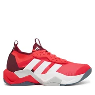Buty sportowe męskie - Buty na siłownię adidas Rapidmove ADV 2 JI2058 Czerwony - miniaturka - grafika 1