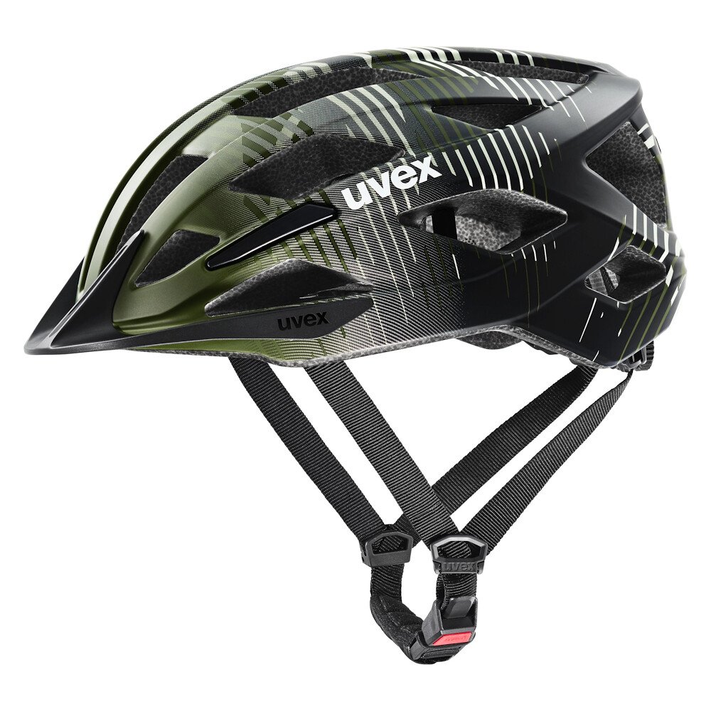 Kask rowerowy Uvex Air Wing 2 CC Dark Olive-Black Matt (S4146680200) 50 - 54 cm