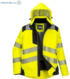 PORTWEST PW382 KURTKA ZIMOWA DAMSKA PW3; ŻÓŁTY/CZARNY - Odzież robocza - miniaturka - grafika 1