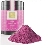 Herbata - Herbata Matcha Smoczy Owoc Naturalna W Proszku Różowa Szejki Lody Latte - miniaturka - grafika 1