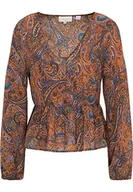 Bluzki damskie - usha FESTIVAL Bluzka damska 17210977, brązowy, M - miniaturka - grafika 1