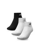 Skarpetki dla dzieci - 4F Zestaw 3 par niskich skarpet dziecięcych 4FJSS23USOCM104 Kolorowy - miniaturka - grafika 1