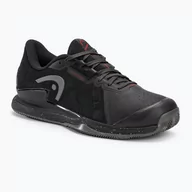 Buty sportowe męskie - Buty do tenisa męskie HEAD Sprint Pro 3.5 Clay black/red - miniaturka - grafika 1