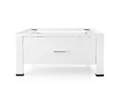 Akcesoria łazienkowe - Nedis WAST130WT - Stojak na pralkę z suszarką - miniaturka - grafika 1