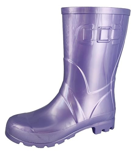Beck Damskie kalosze Glossy, Fioletowy metalik, 40 EU