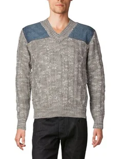 JUST CAVALLI ORYGINALNY SWETER MĘSKI ROZMIAR 50 - Swetry męskie - miniaturka - grafika 1