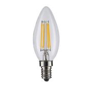 Żarówki LED - ART Żarówka LED COG,filament,świeca,przeź,E14, 4W, AC230V, WW - miniaturka - grafika 1