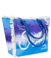 Torebki damskie - Letnia duża torba plażowa ombre SUMMER - miniaturka - grafika 1