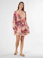 Sukienki - ADLYSH Sukienka damska Kobiety wyrazisty róż|wielokolorowy wzorzysty, 34 - miniaturka - grafika 1