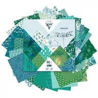 Scrapbooking - Clairefontaine, Papier  Origami 15X15 Cm Vegetal Chic 60 Arkuszy - miniaturka - grafika 1
