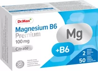 Układ nerwowy - Magnesium B6 Premium Dr.Max, suplement diety, 50 tabletek  3612341 - miniaturka - grafika 1