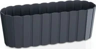 Donice - Prosperplast Doniczka podłużna, skrzynka balkonowa BOARDEE DDEC400-S433, Kolor Antracyt, Prosperplast, Wymiary 38.3x14.4x13 cm - miniaturka - grafika 1