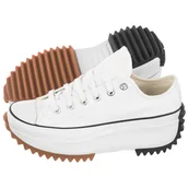 Sneakersy damskie - Buty Damskie Trampki Sneakersy Converse Run Star Hike 168817C Białe - miniaturka - grafika 1