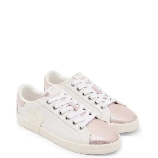 Pepe Jeans London Skórzane trampki KIOTO WIN - Trampki damskie - miniaturka - grafika 1