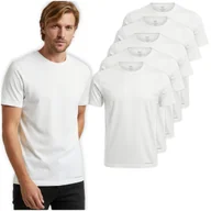 Koszulki męskie - SCOTCH&SODA Koszulka Męska 5 sztuk Podkoszulek T-shirt Bawełna S - miniaturka - grafika 1