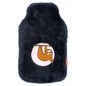 Termofory - Termofor szary DUŻY 1,8l SOXO ogrzewacz w pokrowcu sweterku chill out pomysł na prezent - miniaturka - grafika 1