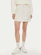 Spódnice - Guess Spódnica mini V4BD00 WGLW2 Écru Regular Fit - miniaturka - grafika 1