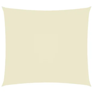 vidaXL Prostokątny żagiel ogrodowy, tkanina Oxford, 3,5x4,5 m, kremowy 135214 - Parasole ogrodowe - miniaturka - grafika 7