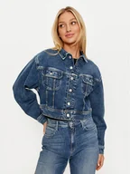 Kurtki damskie - REPLAY Kurtka jeansowa W7Z1 .000.759 53D Niebieski Relaxed Fit - miniaturka - grafika 1