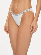 Majtki damskie - Calvin Klein Underwear Figi klasyczne 000QD5215E Biały - miniaturka - grafika 1