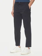 Spodnie męskie - BOSS Chinosy 50536722 Granatowy Tapered Fit - miniaturka - grafika 1