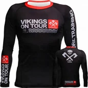 Kimona, stroje i obuwie - Hardcore Training Herren Manner Rashguard Kompression ROZMIAR S - miniaturka - grafika 1