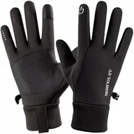 Moda i Uroda OUTLET - RĘKAWICZKI TAKTYCZNE WODOODPORNE NA ROWER DO EKRANÓW DOTYKOWYCH RX - miniaturka - grafika 1