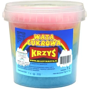 Wata Cukrowa Krzyś 1l - Popcorn - miniaturka - grafika 1
