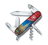 Scyzoryki - Scyzoryk Victorinox Spartan 91mm Celidor, Wiedeń, transparentny czerwony - miniaturka - grafika 1