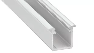 Eko-Light PROFIL ALUMINOWY BIAŁY TYP G 1m + KLOSZ MLECZNY EKPR8774 - Taśmy LED - miniaturka - grafika 1