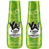 Syropy i koncentraty owocowe - 2x SYROP YA!&SODA CYTRYNA LIMETKA LIGHT KONCENTRAT DO SATURATORA 500ml - miniaturka - grafika 1