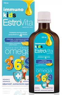 Estrovita Immuno Kids, 150 ml - Witaminy i minerały - miniaturka - grafika 1