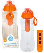 Butelki filtrujące - Butelka Filtrująca Dafi 0,3L + 2 Filtry Pomarańcz Mandarynka - miniaturka - grafika 1