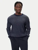 Swetry męskie - Guess Sweter M5BR20 Z0482 Granatowy Regular Fit - miniaturka - grafika 1