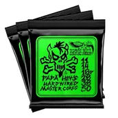 Struny gitarowe  - Ernie Ball 3821 Papa Het’s 11-50 struny do gitary elektrycznej 3pack - miniaturka - grafika 1
