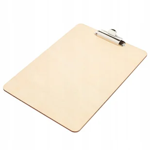 Clipboard Drewniany A5 Podkładka Z Klipsem Deska - Deski z klipsem - miniaturka - grafika 1